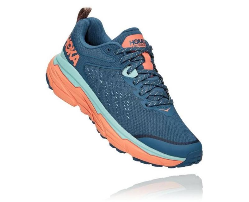 Hoka Challenger ATR 6 pour femme Real Teal / Cantaloupe