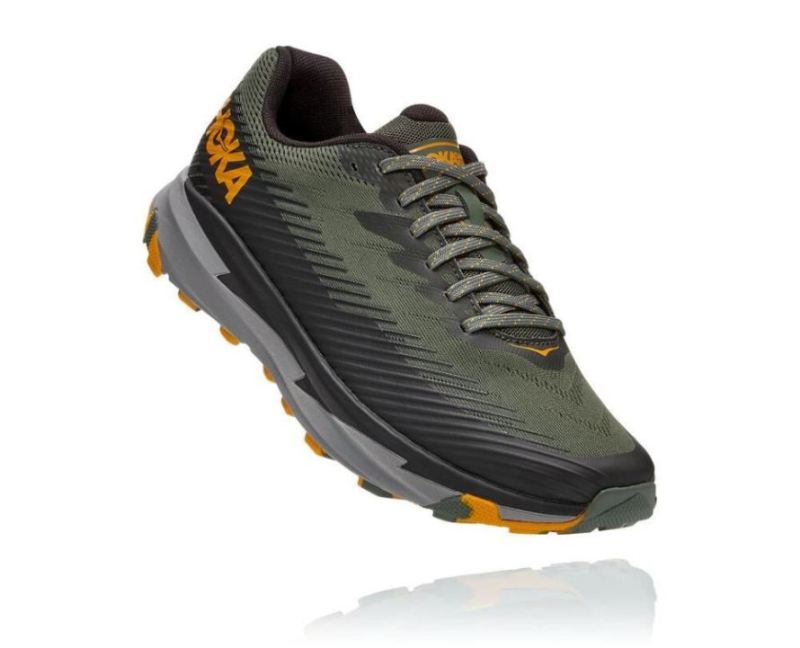 Hoka Torrent 2 pour homme Thym / Jaune doré