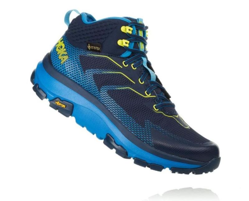 Hoka Toa GORE-TEX pour homme, noir iris / bleu