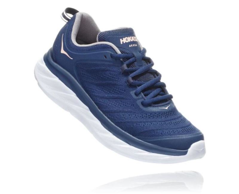 Baskets Versatile WoAkasa pour Femme Hoka Mood Indigo / Dusty Pink