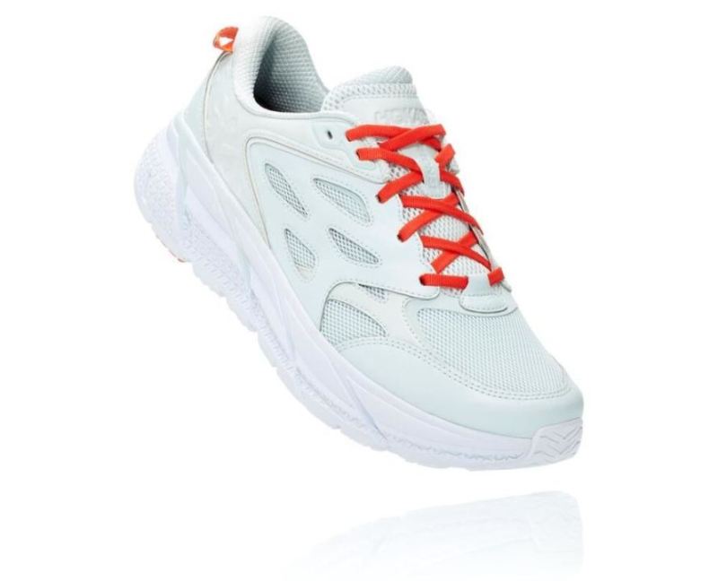 Chaussures d'Entraînement Décontractées Clifton L pour Femme Hoka Wan Blue / Mandarin Red