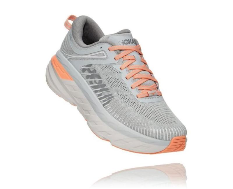 Hoka Bondi 7 Harbor Mist / Sharkskin pour femme