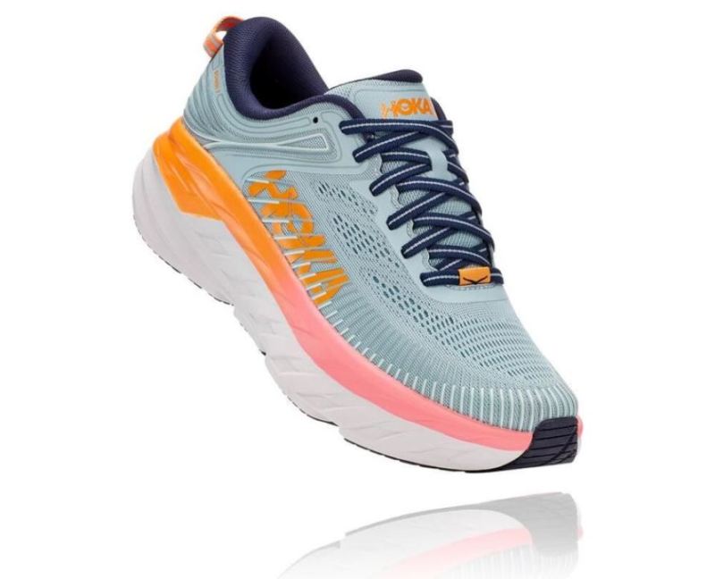 Hoka Bondi pour homme7 Blue Haze / Black Iris