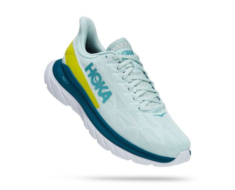 HOKA MACH 4 HOMME BLUE GLASS / EVENING PRIMROSE