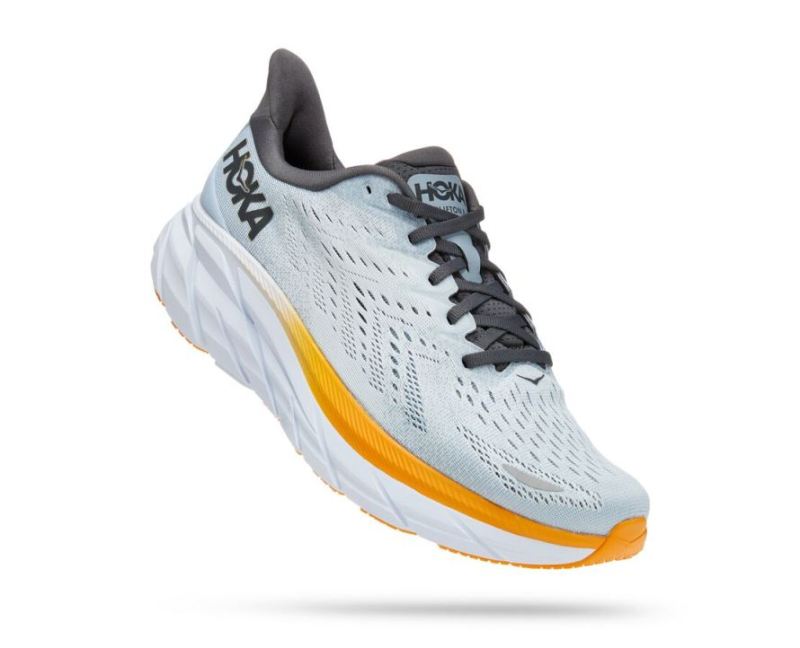 HOKA CLIFTON 8 BLEU BROUILLARD / PLEIN AIR