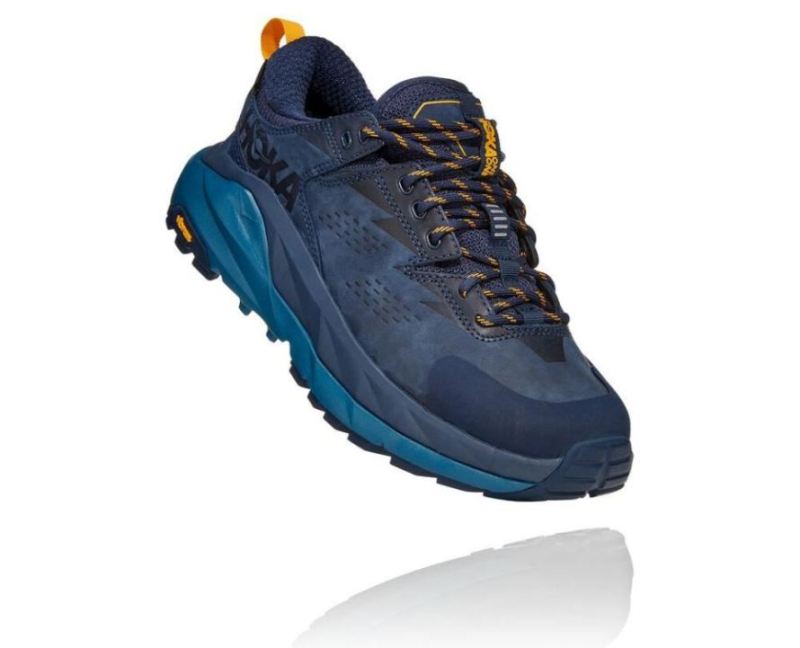 Chaussures Hoka Kaha Low GORE-TEX pour femmes Noir iris / Bleu marocain