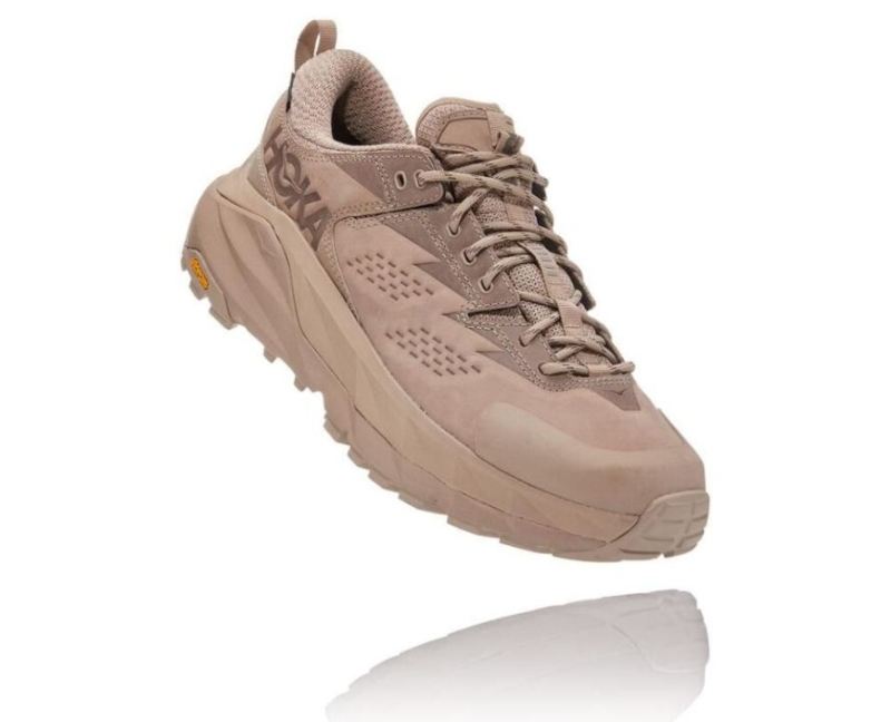 Hoka Kaha Low GORE-TEX Simply Taupe/Bungee pour femmeCordon