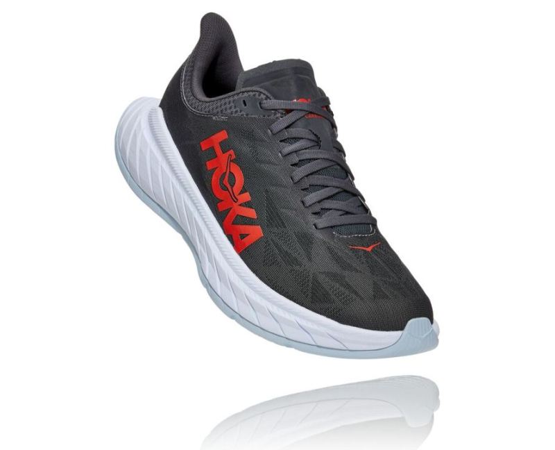 HOKA CARBON X 2 POUR HOMMES OMBRE FONCÉE / FIESTA