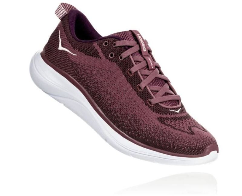 Hoka Hupana Flow pour femme Rose Brown / Deep Mahogany