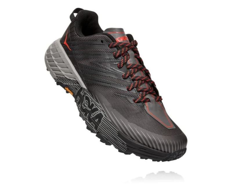 Hoka Speedgoat 4 pour homme Dark Gull Grey / Anthracite