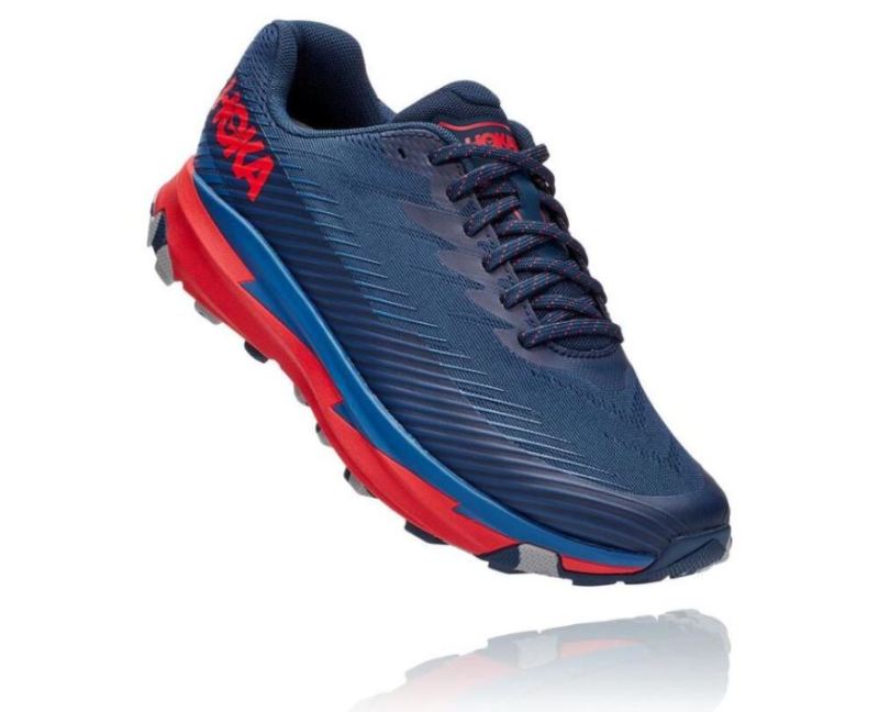 Hoka Torrent 2 Moonlit Ocean / High Risk Red pour hommes