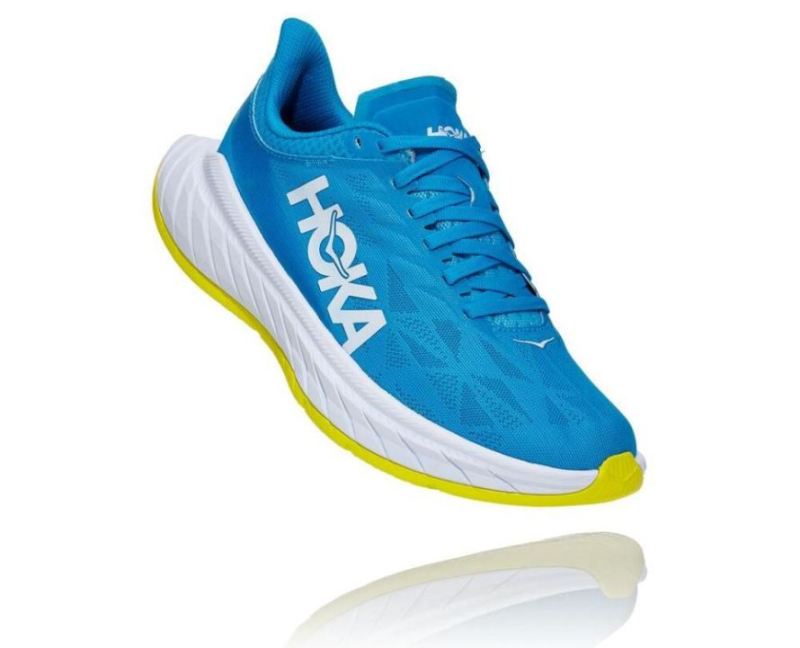 Hoka Carbon X 2 Diva Blue / Citrus pour femme