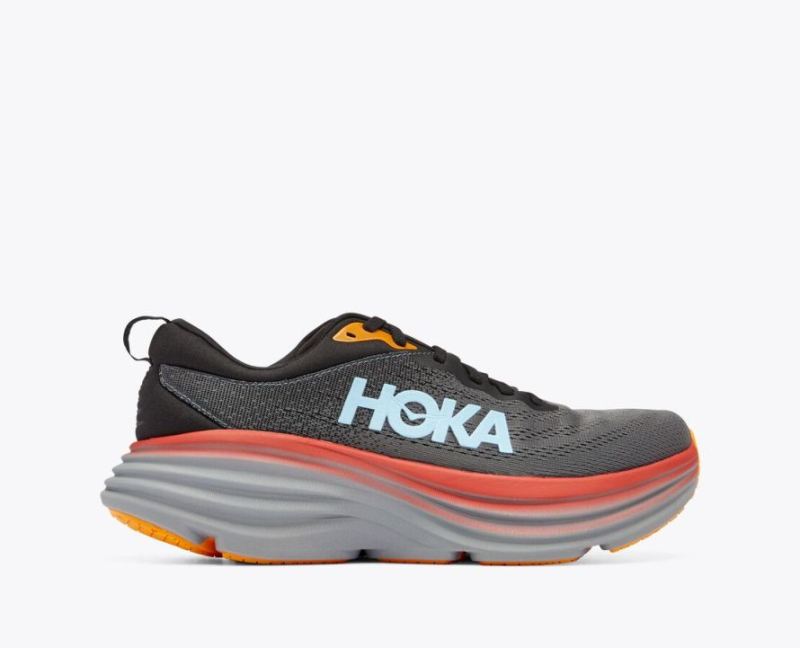 Hoka Bondi 8 pour homme - Anthracite / Castlerock