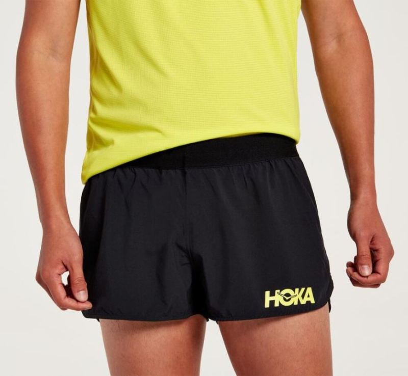 Short Hoka Performance Woven 2" pour homme, noir