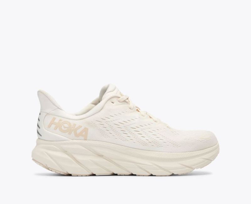 Hoka Clifton 8 pour homme - Eggnog / Shifting Sand