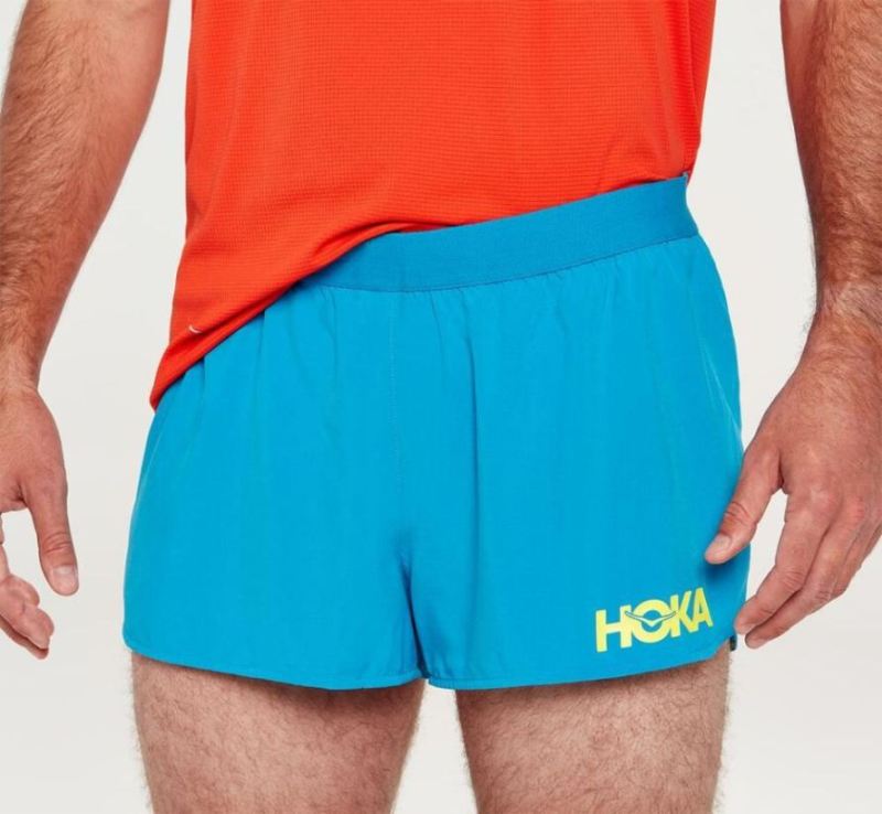 Short Hoka Performance Woven 2" pour hommes Diva Blue