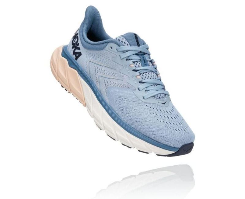 Chaussures de course à pied Hoka Arahi 5 pour homme Bleu brouillard / Bleu provincial