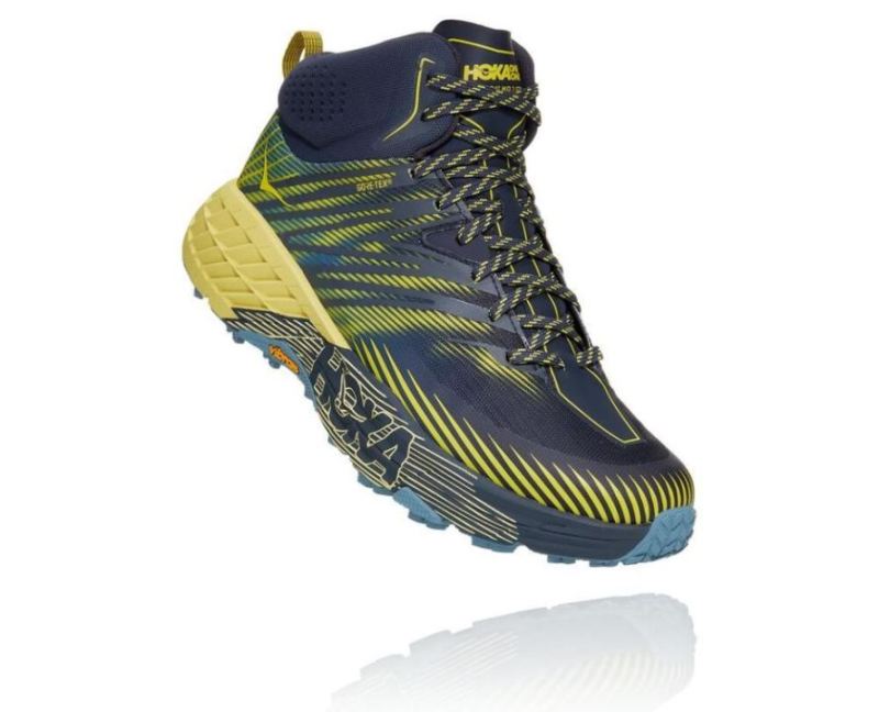 Hoka Speedgoat Mid GORE-TEX 2 Bleu ombré / Bleu brillant pour homme