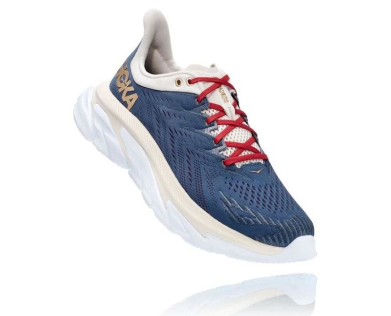 Hoka Clifton Edge pour homme Vintage Indigo / Tofu