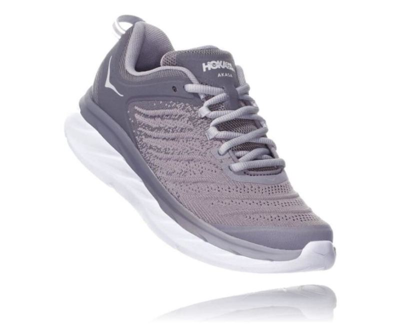 Hoka WoAkasa Versatile Sneaker pour femme Frost Gray / Silver Sconce