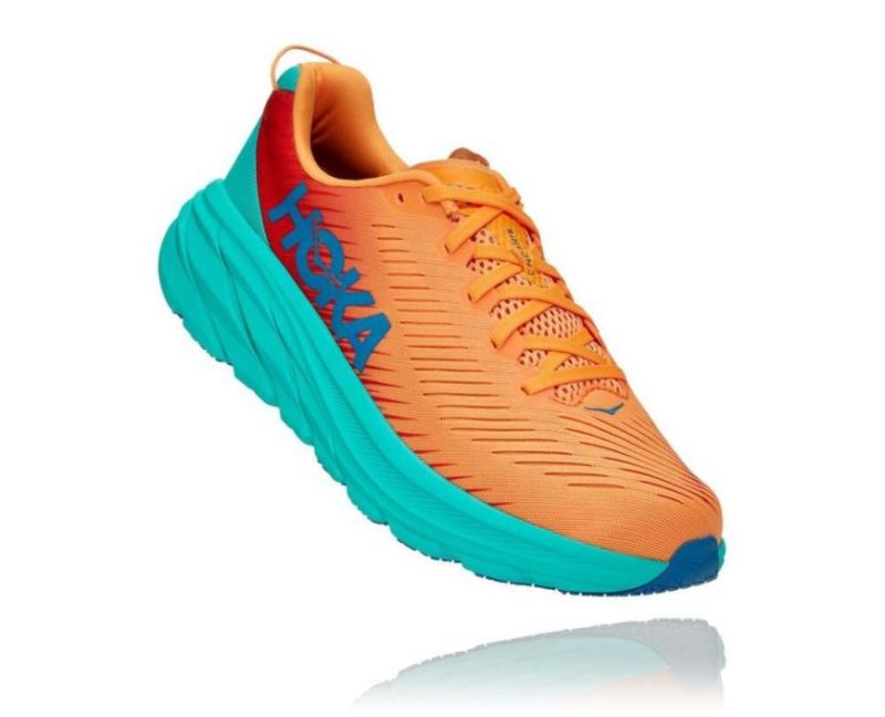 Hoka Rincon 3 pour homme Orange flamboyant / Fiesta