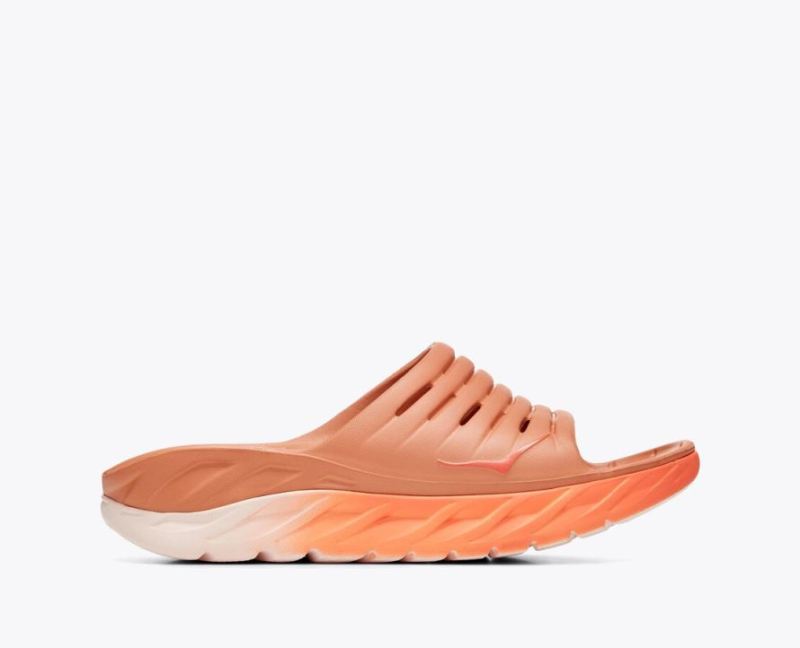 Hoka Ora Recovery Slide pour femme - Baked Clay / Camellia