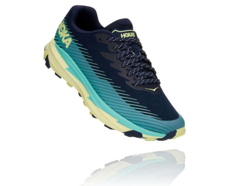 Hoka Torrent 2 pour femme, noir iris/cascade