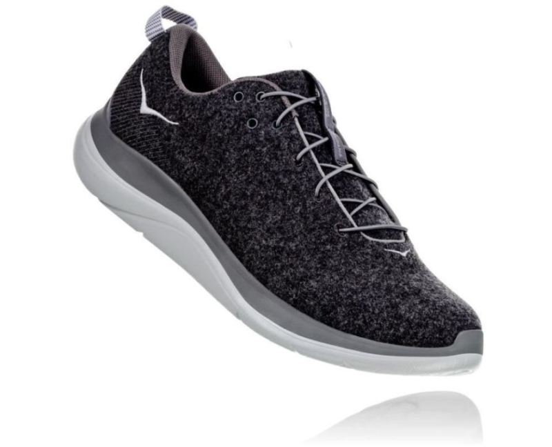 Hupana Flow Wool pour femmes Hoka Dark Shadow / Wild Dove