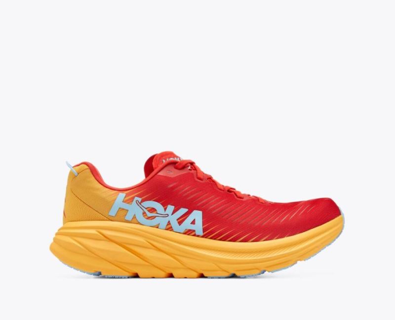 Hoka Rincon 3 pour hommes - Fiesta / Amber Yellow