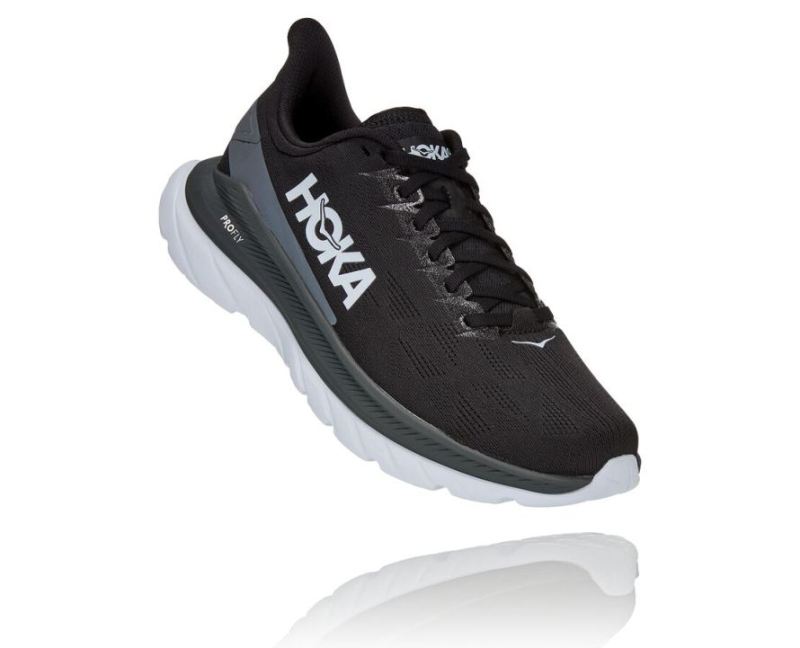 HOKA MACH 4 POUR HOMMES BLACK / DARKSHADOW