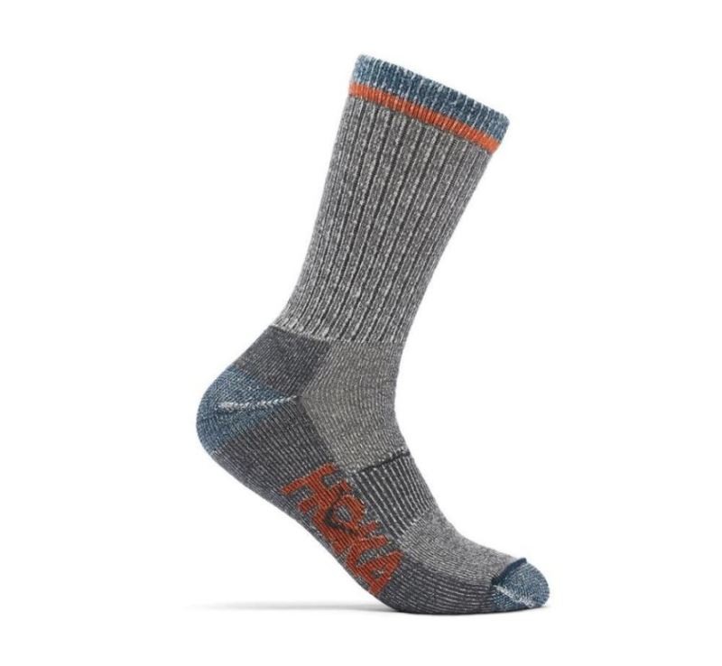 Hoka Chaussettes mi-mollet en mélange de laine mérinos pour femme Castlerock