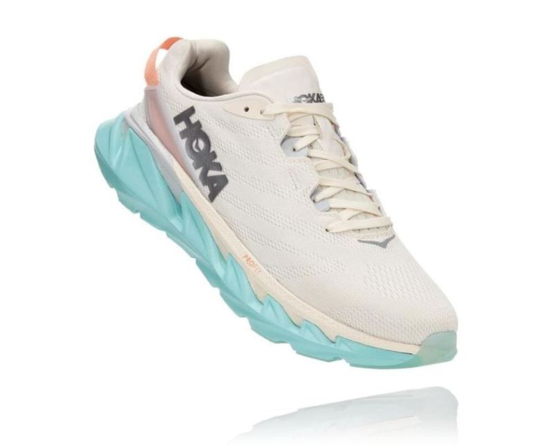 Hoka Elevon 2 Femme Lait de poule / Bleu coquille d'œuf