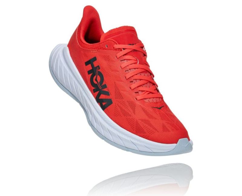 HOKA CARBON X 2 FIESTA HOMME / BLANC