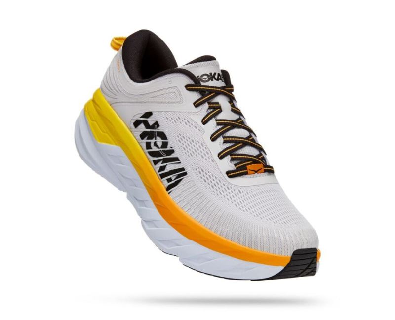 HOKA BONDI 7 NIMBUS CLOUD / JAUNE RAYONNANT