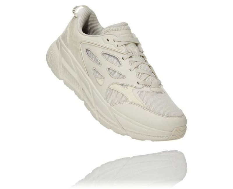 Chaussures de Course sur Route en Cuir Clifton pour Femme Hoka Tofu / Tofu