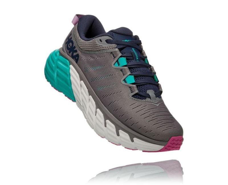 HOKA GAVIOTA 3 SHARKSKIN POUR FEMMES / OUTER SPACE