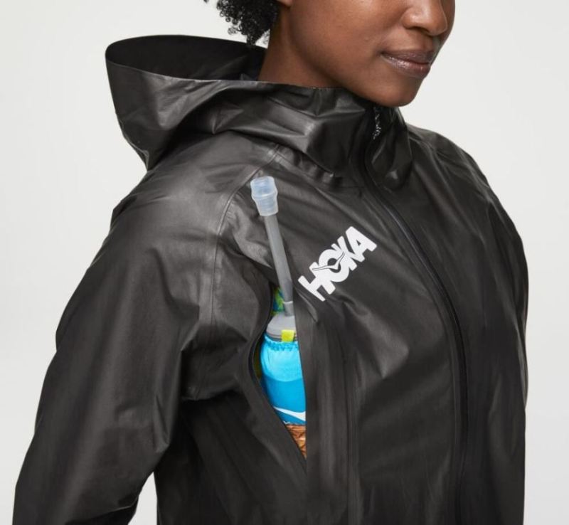 Hoka GORE-TEX Shakedry? pour femmeVeste de course noire