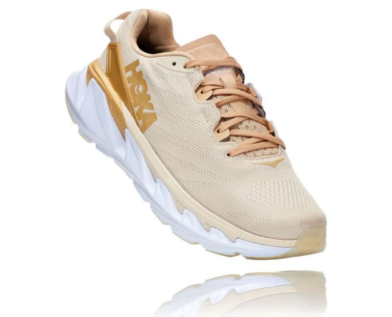 HOKA ELEVON 2 POUR HOMMES LAIT D'AMANDE / BLANC