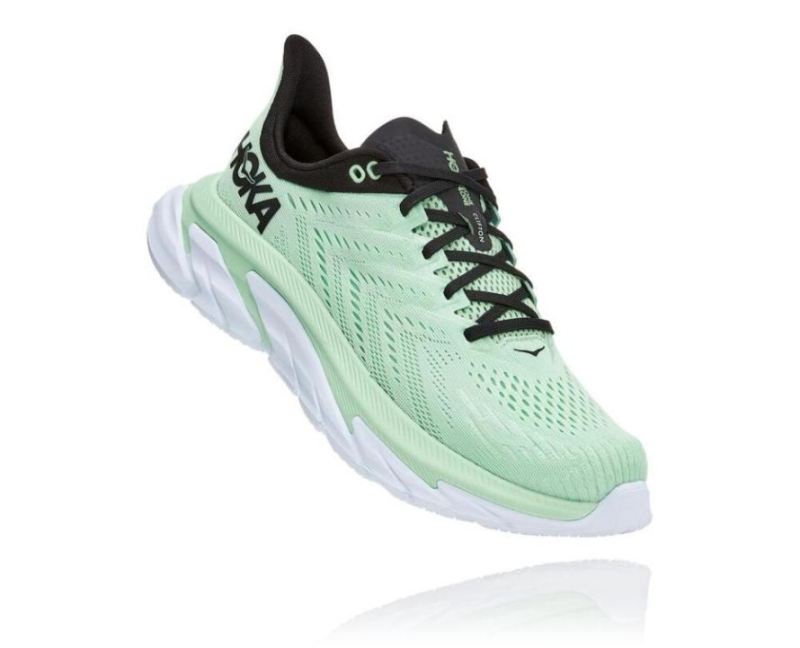 Hoka Clifton Edge pour homme Vert frêne / Outer Space