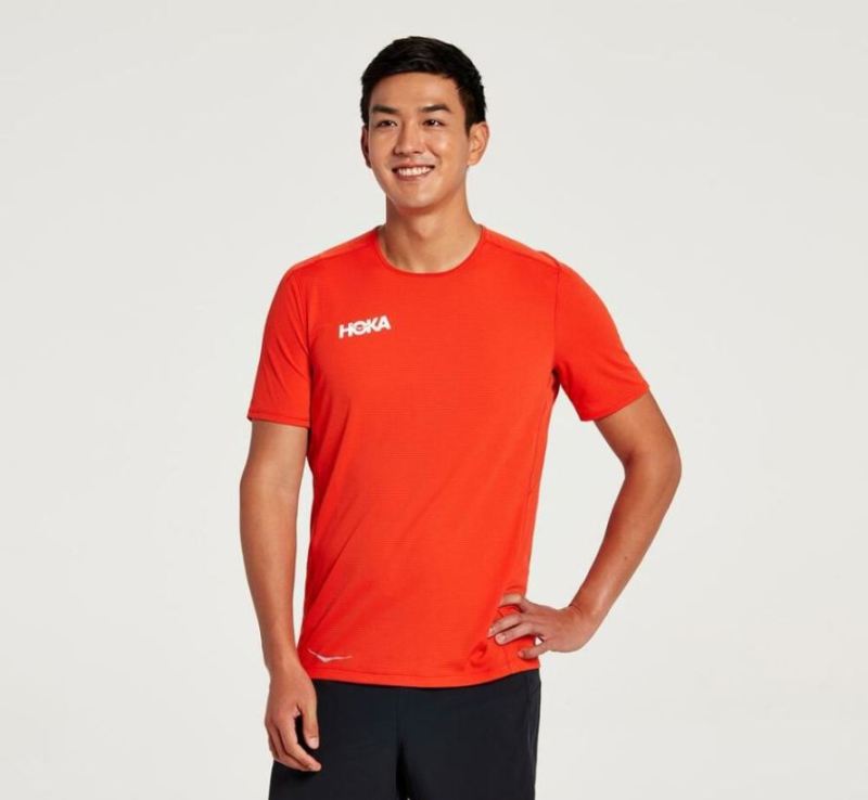 Hoka Performance Short Sleeve Fiesta pour homme