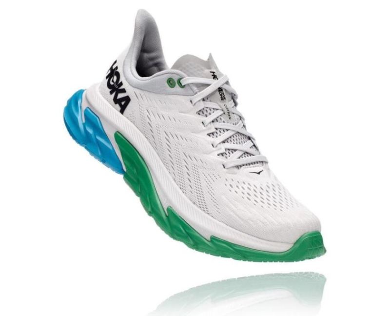 Hoka Clifton Edge pour homme Nimbus Cloud / Greenbriar