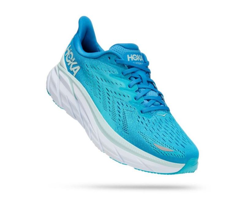 HOKA CLIFTON 8 HOMME BLEU IBIZA / BLEU SCUBA