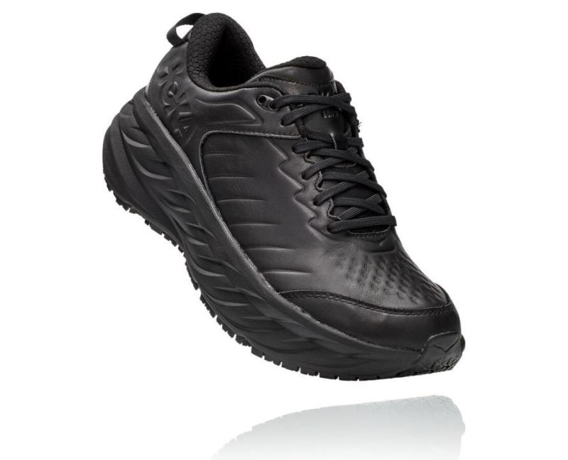 HOKA BONDI SR POUR HOMMES NOIR / NOIR