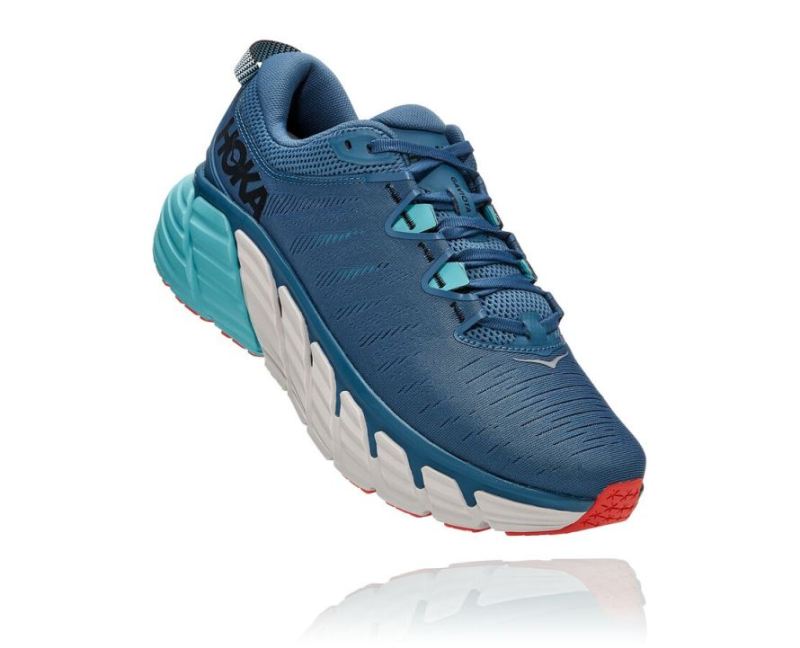 HOKA FEMME GAVIOTA 3 VRAI TEAL / AQUARELLE