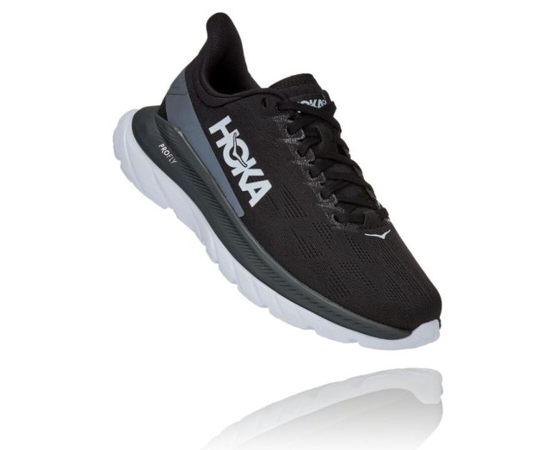 HOKA MACH 4 NOIR / OMBRE FONCÉE