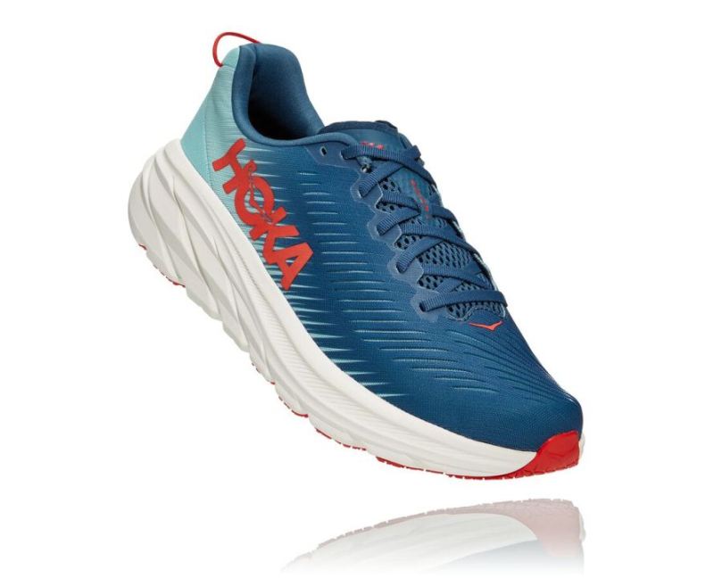 HOKA RINCON 3 HOMME REAL TEAL / EGGSHELL BLUE