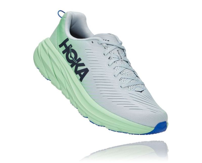 HOKA RINCON 3 PLEIN AIR POUR HOMMES / VERT CENDRÉ