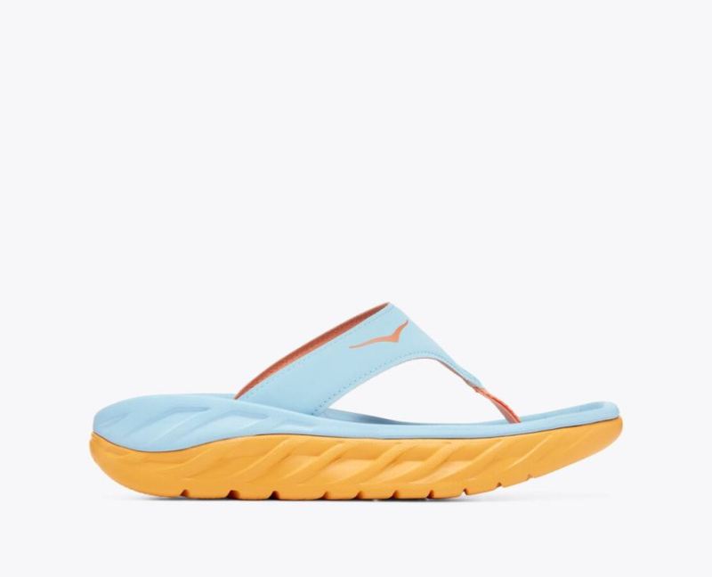 Hoka ORA Recovery Flip pour femme - Summer Song / Amber Yellow