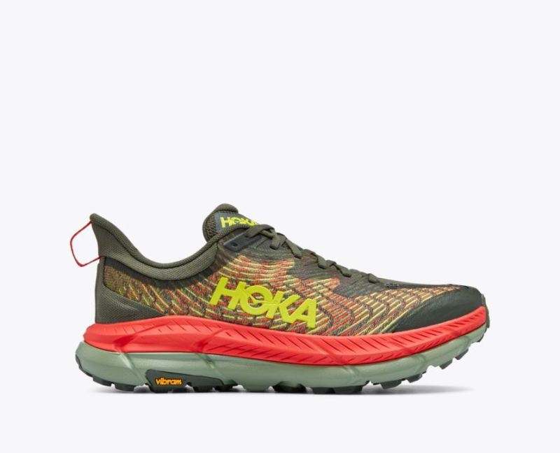 Hoka Mafate Speed 4 pour homme - Thym / Fiesta