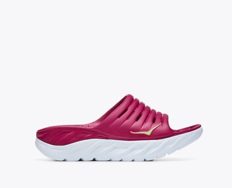 Claquettes de récupération ORA pour femme de Hoka - Festival Fuchsia / Butterfly